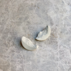 北京仓｜dsnú-Curvas-白瓷 浮雕 耳环 ［西班牙设计师］ 商品缩略图2