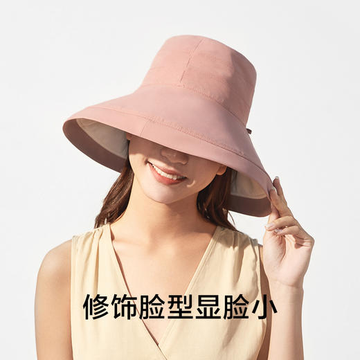 【夏季热卖 冰凉透气】蕉下 21款穹顶系列双面防shai延空渔夫帽 商品图3