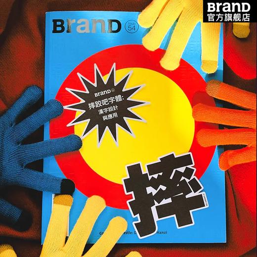 BranD杂志 平面字体设计期刊书籍字体设计 （54期+55期套装） 商品图4