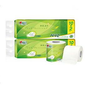 心相印茶语丝享特柔四层12卷装卷纸  12卷/提