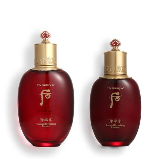 韩国 WHOO后 津率享红华凝精华水/乳 150m/110ml 商品图7