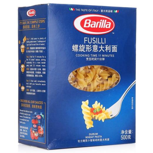 百味来螺旋形意大利面500g 商品图1