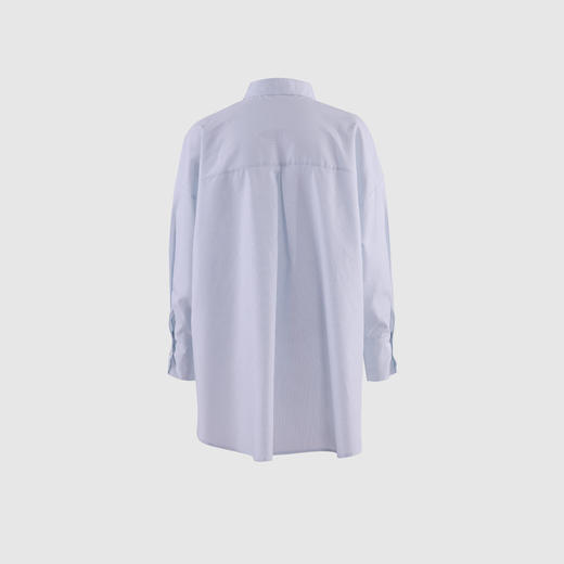 单侧抽皱宽松衬衣 商品图2