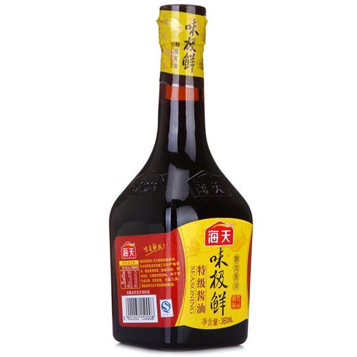 海天 味极鲜酱油（酿造酱油） 380ml 商品图3
