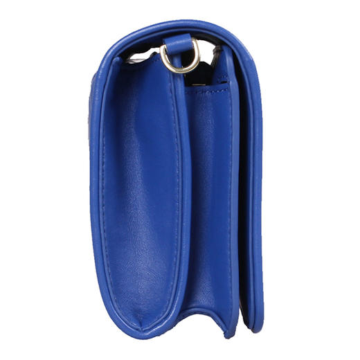 Tory Burch 汤丽柏琦 女士皮质单肩斜挎包 蓝色 55042 497 商品图1