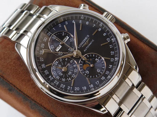 GS再攀高峰【计时探月 精妙万千】GS精心打造浪琴名匠月相2018新款L2.773.4.78.6腕表——万千精妙，汇于一盘布局精巧，整个手表基于正品original原版开模的super copy版本❕ 商品图11