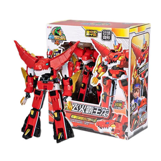 心奇爆龙战车-豪华款合体飞火霸王龙N-BXC1001 商品图0
