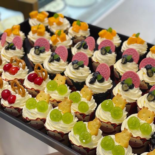 纸杯蛋糕样式随机（进口淡奶油） 商品图2