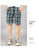 男装2021夏装新品休闲格仔短裤 1572-格仔裤 商品缩略图2