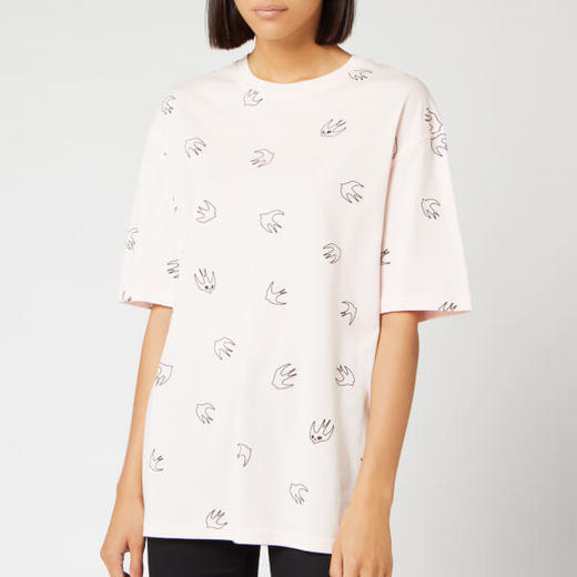 MCQ 麦昆 女士短袖T恤 粉色 494256 RNJ54 5703 商品图1