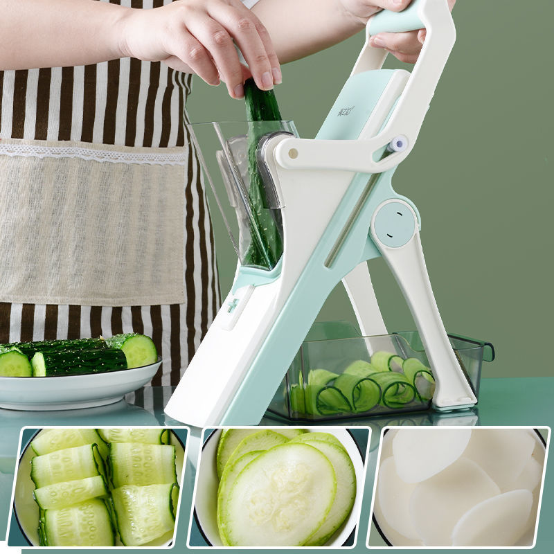 多功能不伤手切菜神器土豆切丝器柠檬切片器厨房削擦刨丝器