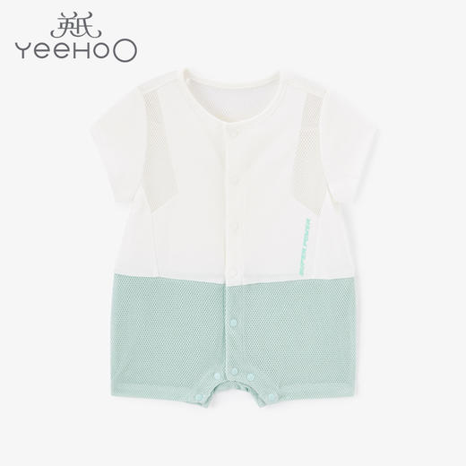 英氏-童衣类（夏）D0英针短蛤, 英氏白, 66CM 商品图0