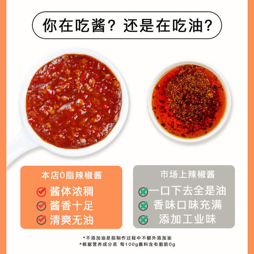 【助力好身材】低脂酱蒜蓉甜辣酱无蔗糖油健身辣椒蘸料酱 商品图1