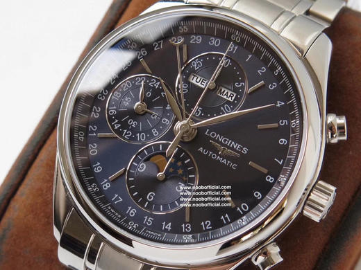 GS再攀高峰【计时探月 精妙万千】GS精心打造浪琴名匠月相2018新款L2.773.4.78.6腕表——万千精妙，汇于一盘布局精巧，整个手表基于正品original原版开模的super copy版本❕ 商品图2