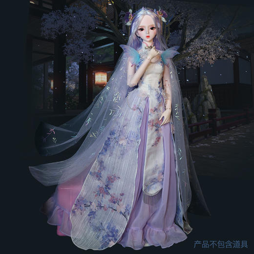 德必胜娃娃冰儿系列玉玲珑DF00738关节娃娃玩具女孩古风娃娃 商品图2