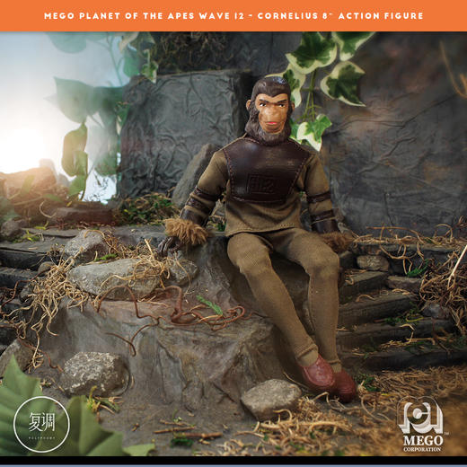 现货 Mego 人猿星球 科尼利厄斯 Cornelius 可动 挂卡 商品图1