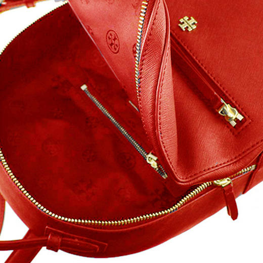 Tory Burch 汤丽柏琦 女士小狗双肩包 橙色 55487 642 商品图2