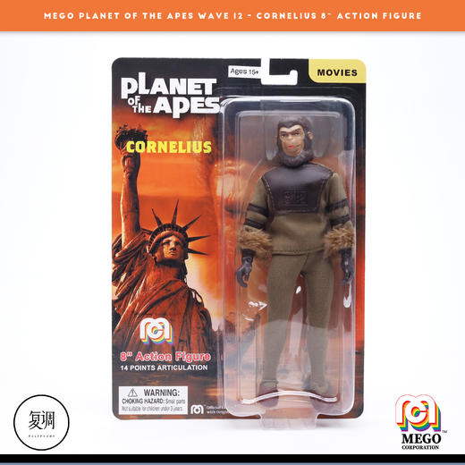 现货 Mego 人猿星球 科尼利厄斯 Cornelius 可动 挂卡 商品图5