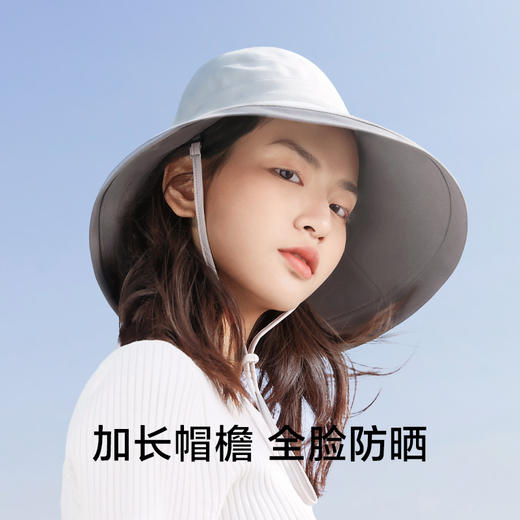 【夏季热卖 冰凉透气】蕉下 21款穹顶系列双面防shai延空渔夫帽 商品图2