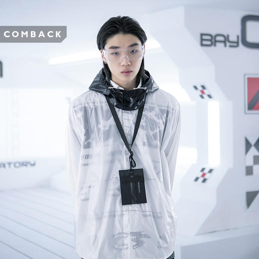 COMBACK SPACESUITS 太空旅行钱包卡套多功能挂绳公交卡手机挂绳 商品图0