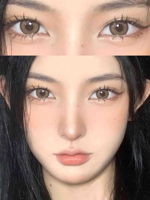 角色卡同款MONICA MOR  Deer焦糖布蕾/牛仔蓝「986」0-800度 无525/575  下单务必打开详情页查看详情！ 商品图1