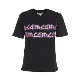 MCQ 麦昆 女士短袖T恤 黑色 473705 RMJ78 1000