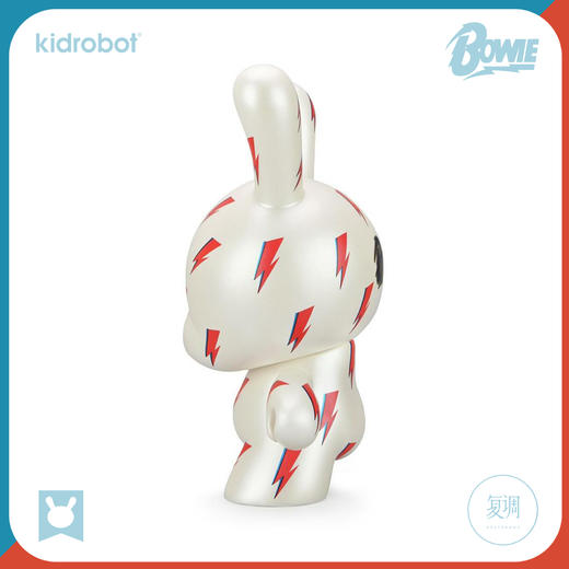 现货 Kidrobot 大卫·鲍伊 David Bowie Dunny 闪电 8寸 潮玩 摆件 限定 商品图3