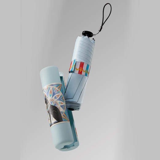 大英博物馆 & 荷兰XDDesign艺术宝盒卷心伞自动折叠女款防晒遮阳伞晴雨两用伞 商品图0