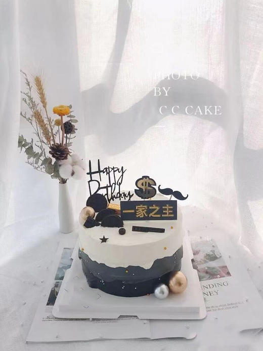 狮子家-男款 爸爸蛋糕一家之主致敬伟大父亲 纪念日蛋糕 聚会 仪式感必备 商品图0