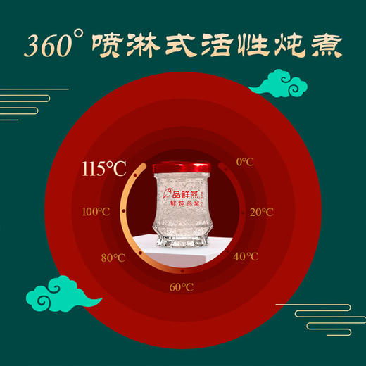 【食品酒水】品鲜燕鲜炖燕窝45g 固形物90% 冰糖孕妇产妇滋补孕期营养即食 商品图3