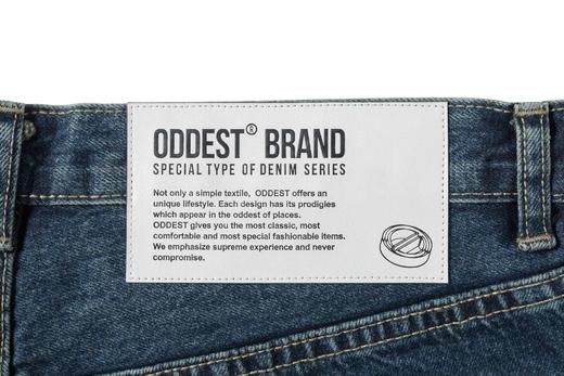 OURDAILYDOSE 17AW DENIM WASHED PANTS 丹宁刺绣水洗做旧牛仔裤 商品图3
