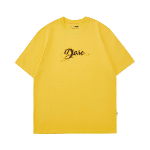 OURDAILYDOSE 原创潮牌烟雾效果印花 宽松休闲纯色圆领短袖T恤男 商品图3