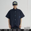 COC CUBE 2021SS 金属定制扣符号刺绣短袖衬衣 商品缩略图0