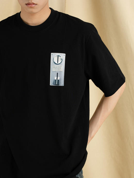 OURDAILYDOSE 21SS 原创潮牌趣味 游戏机创意图案圆领短袖休闲T恤 商品图1