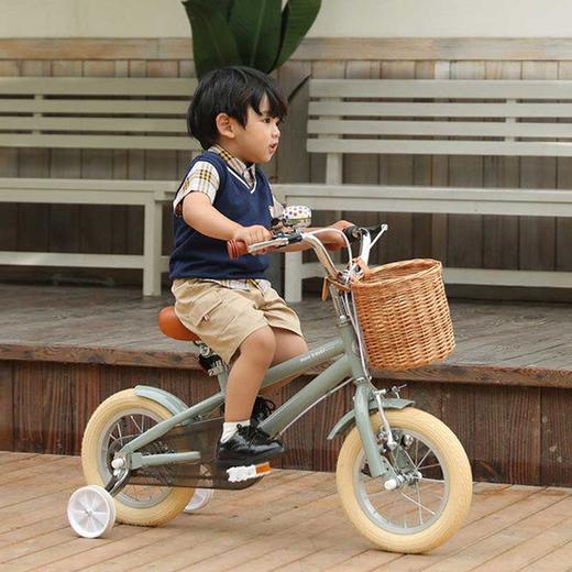 | 韩国montresor萌兽 |  Breeeze 2.0 儿童复古自行车3-9岁男孩女孩脚踏车12寸/14寸/16寸18寸/20寸(带车篮）（鞍座及把手颜色随机，介意慎拍~） 商品图1