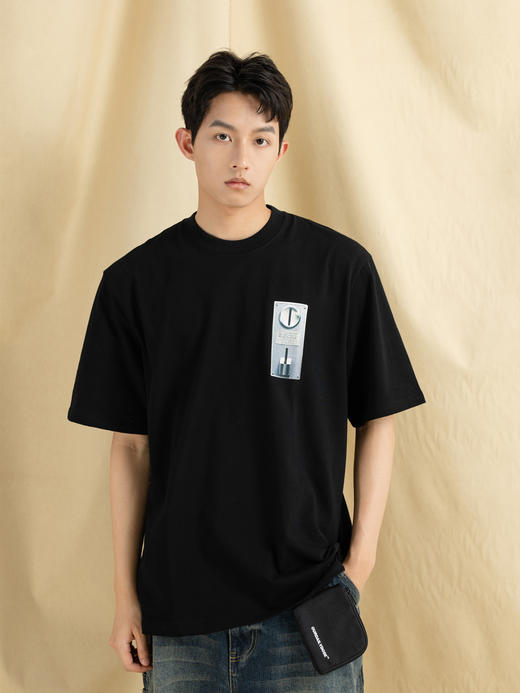 OURDAILYDOSE 21SS 原创潮牌趣味 游戏机创意图案圆领短袖休闲T恤 商品图0