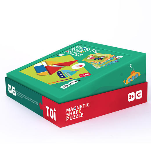 TOI形状磁力拼图TP307儿童学生益智玩具减压 商品图0