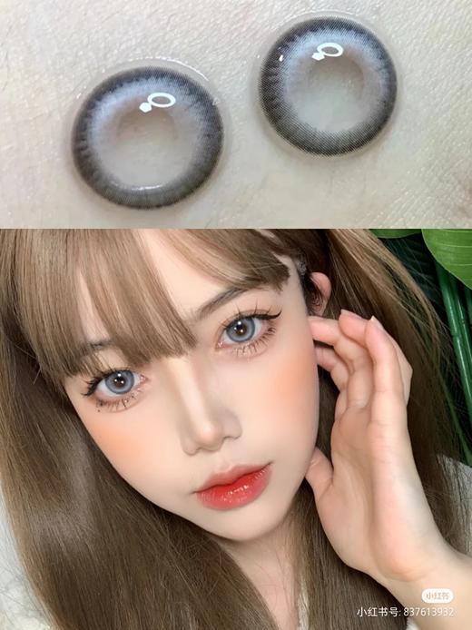 【小红书推荐款】medusee 云母灰，年抛/直径14.5/着色13.9,158/一副，258/两副再送护理液一瓶，298/三副送护理液一瓶（商品详情任选） 商品图2