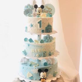 周岁架子蛋糕-提前2小时预定