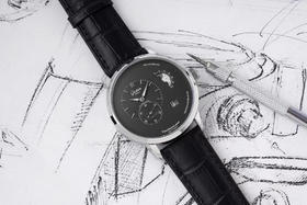 格拉苏蒂 原创偏心系列 AI“德味儿”的腕表———格拉苏蒂原创90偏心大日历