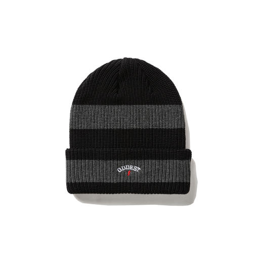 OURDAILYDOSE 18AW STRIPE BEANIE 加厚防寒 刺绣条纹冷帽 毛线帽 商品图1