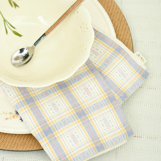 森系格纹餐巾欧美式餐桌垫 商品图3