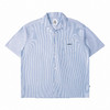 OURDAILYDOSE 原创日系潮牌古巴领 宽松水洗条纹口袋刺绣短袖衬衫 商品缩略图4