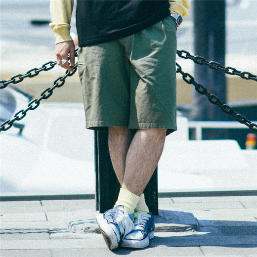 OURDAILYDOSE 原创潮牌夏季 基础纯色宽松休闲短裤 百搭口袋短裤 商品图1