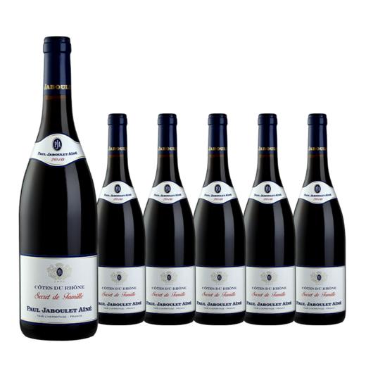 【整箱购买】嘉佰乐家族之秘红葡萄酒 Jaboulet Cotes du Rhone Rouge 6*750ml 商品图0