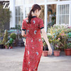 佐尔美夏季新款真丝双乔桑蚕丝连衣裙E12LS27 商品缩略图3