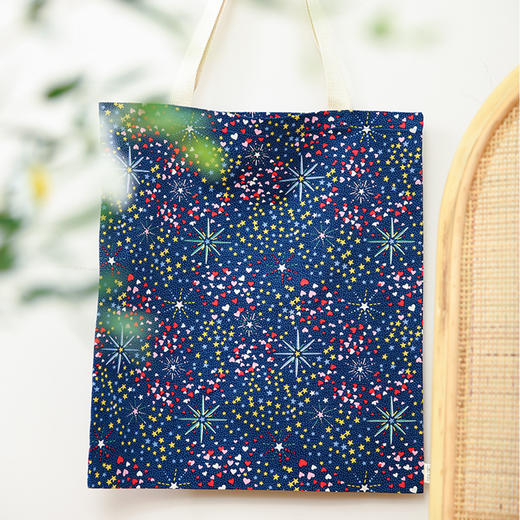 涂鸦帆布袋手提棉布袋子大容量环保袋 商品图3