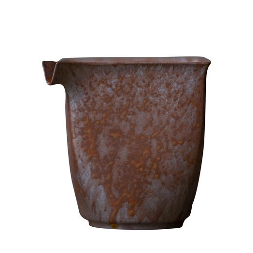 茶香记 手工 铁胎灰釉公道杯 哥窑铁胎 草木灰釉 质感古朴 商品图4