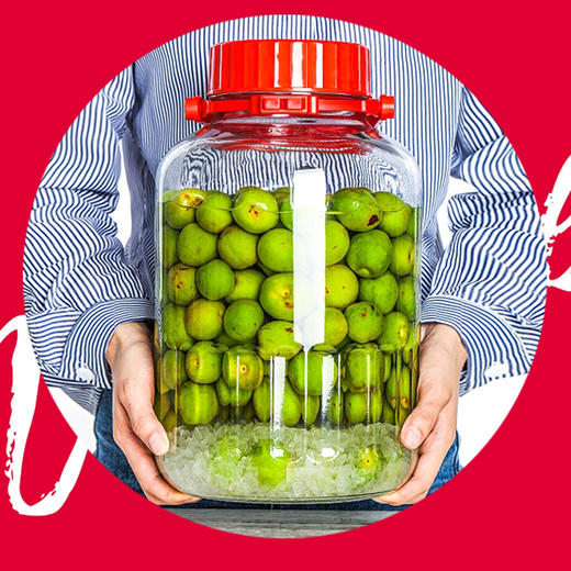 土耳其进口泡酒罐玻璃酵素瓶密封罐玻璃罐子密封储物罐储粮密封瓶 商品图5