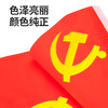 国产小党旗2Y20X30XDQ2Y 20X30 中国国旗党旗团旗五星红旗大红旗旗帜广告旗班旗公司旗 商品缩略图1